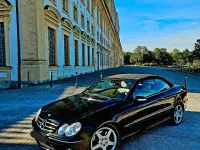 Gebraucht Mercedes CLK320 Avantgarde 224 PS (164 kW) 2007 Schwarz Cabrio
