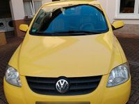 Gebraucht VW Fox 55 PS (40 kW) 2005 Gelb Kleinwagen