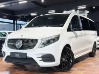 Gebraucht Mercedes V300 AMG line 237 PS (174 kW) 2022 Bergkristallweiß metallic mb 9 Van / Kleinbus