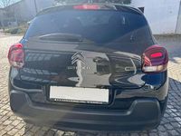 Gebraucht Citroën C3 82 PS (60 kW) 2022 Schwarz perla nera/metallic Kleinwagen