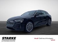 Gebraucht Audi Q8 e-tron S-Line 250 kW (340 PS) 2024 Mythosschwarz metallic SUV