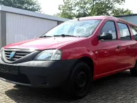 Gebraucht Dacia Logan MCV Ambiance 75 PS (55 kW) 2008 Rot Kombi