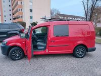 Gebraucht VW Caddy 105 PS (77 kW) 2013 Rot Van / Kleinbus