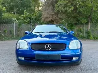 Gebraucht Mercedes SLK200 136 PS (100 kW) 1999 Blau Cabrio