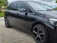 Gebraucht BMW 218 Gran Tourer Luxury Line 150 PS (110 kW) 2018 Schwarz Van / Kleinbus