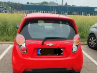 Second-hand Chevrolet Spark 68 CP (50 kW) 2011 Roșu Hatchback