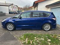 Gebraucht Ford S-MAX Titanium 179 PS (131 kW) 2016 Blau Van / Kleinbus