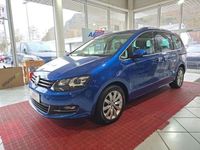 Gebraucht VW Sharan Highline 184 PS (135 kW) 2018 Blau Van / Kleinbus
