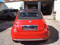 Gebraucht Fiat 500 Lounge 69 PS (50 kW) 2018 Rosso corsa/sfrontato/argilla/ Cabrio