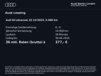 Gebraucht Audi Q3 Comfort 150 PS (110 kW) 2025 Navarrablau metallic SUV