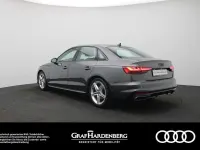 Używany Audi A4 S-Line 204 KM (150 kW) 2022 Szary Sedan/Limuzyna