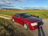 Brugt Mercedes E320 220 HK (161 kW) 1995 Rød Coupe