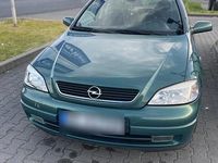 Gebraucht Opel Astra 101 PS (74 kW) 2002 Grün Kleinwagen