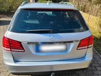 Usado Mercedes E220 Elegance 170 CV (125 kW) 2014 Plateado Familiar