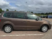 Gebraucht VW Sharan 136 PS (100 kW) 2011 Braun Van / Kleinbus