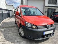 Gebraucht VW Caddy Trendline 86 PS (63 kW) 2014 Orange Van / Kleinbus