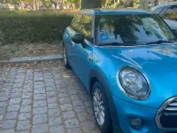 Gebraucht Mini Cooper D 127 PS (93 kW) 2014 Blau Kleinwagen