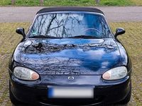 Gebraucht Mazda MX5 110 PS (80 kW) 1999 Schwarz Cabrio