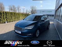 Gebraucht Ford C-MAX Titanium 125 PS (91 kW) 2019 Blau Van / Kleinbus
