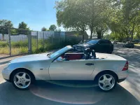 Second-hand Mercedes SLK200 136 CP (100 kW) 1997 Argintiu Cabrio