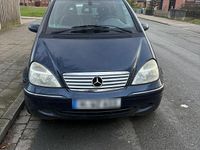 Gebraucht Mercedes A160 2001 Blau Kleinwagen