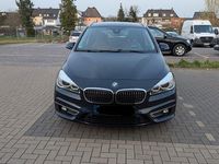 Gebraucht BMW 218 Active Tourer Luxury Line 150 PS (110 kW) 2014 Blau Van / Kleinbus