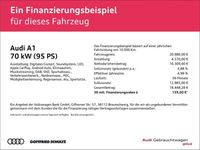 Gebraucht Audi A1 Sportback Advanced Plus 95 PS (69 kW) 2024 Schwarz Kleinwagen