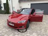 Gebraucht Tesla Model S 386 kW (525 PS) 2019 Rot Kleinwagen