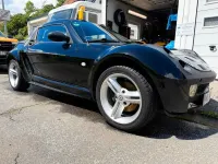 Gebraucht Smart Roadster 82 PS (60 kW) 2003 Schwarz Cabrio