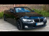 Gebraucht BMW 320 Cabriolet 170 PS (125 kW) 2008 Schwarz Cabrio