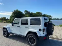 Gebraucht Jeep Wrangler Unlimited Sahara 200 PS (147 kW) 2014 Weiß SUV