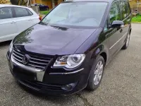 Gebraucht VW Touran 140 PS (102 kW) 2008 Schwarz Van / Kleinbus