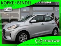 Gebraucht Hyundai i10 Select 67 PS (49 kW) 2021 Sleek silver metallic (metallic) Kleinwagen