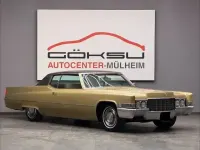 Second-hand Cadillac Deville 375 CP (275 kW) 1969 Verde Berlinǎ