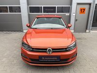 Gebraucht VW Polo Comfortline 65 PS (47 kW) 2018 Orange Kleinwagen