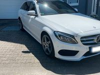Gebraucht Mercedes C300 AMG 203 PS (149 kW) 2015 Weiß Kombi