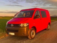 Używany VW Transporter 102 KM (75 kW) 2011 Czerwony Van