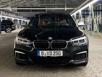 gebraucht BMW M140 A Vollausstattung Saphirschwarz/Cognac