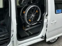 Gebraucht VW Caddy Highline 131 PS (96 kW) 2018 Weiß Van / Kleinbus