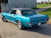 Gebraucht Ford V8 204 PS (150 kW) 1968 Blau Coupé
