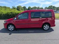Gebraucht VW Caddy Maxi Comfortline 102 PS (75 kW) 2011 Rot Van / Kleinbus