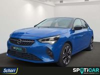 Gebraucht Opel Corsa-e Elegance 100 kW (136 PS) 2021 Perl blau met./dach diamant schwarz met. Kleinwagen
