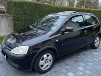 Gebraucht Opel Corsa 75 PS (55 kW) 2001 Schwarz Kleinwagen