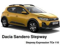 Neu Dacia Sandero Expression 110 PS (80 kW) 2026 Gelb Limousine