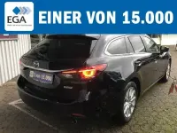 Używany Mazda 6 Exclusive-Line 150 KM (110 kW) 2016 Czarny Sedan/Limuzyna