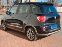 Gebraucht Fiat 500L Trekking 95 PS (69 kW) 2017 Schwarz Van / Kleinbus