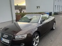 Gebraucht Audi A5 Cabriolet S-Line 211 PS (155 kW) 2009 Braun Cabrio