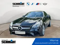 Gebraucht Mercedes SLC200 AMG line Plus 184 PS (135 kW) 2016 Obsidianschwarz Cabrio