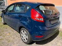 Gebraucht Ford Fiesta 2009 Blau Kleinwagen