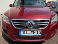 Gebraucht VW Touran Trendline 140 PS (102 kW) 2009 Rot Van / Kleinbus